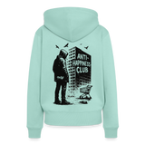 UnHappy Hoodie - 4 WOMEN - Mint 