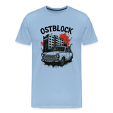 Block Shirt - 4 MEN - Sky