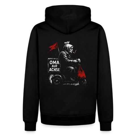 Oma's Hoodie - 4 MEN - Schwarz