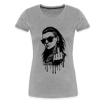 FuckU Shirt - 4 WOMEN - Grau meliert