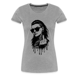 FuckU Shirt - 4 WOMEN - Grau meliert