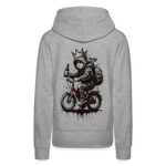 Klappi Hoodie - 4 WOMEN - Grau meliert