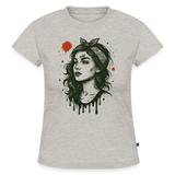 Rebell Baby Tee - 4 WOMEN - Grau meliert