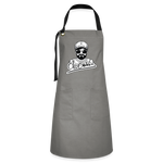 Lecker Schürze - Grau/Schwarz
