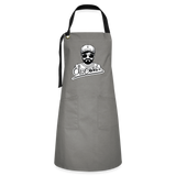 Lecker Schürze - Grau/Schwarz