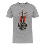 Signal Shirt - 4 MEN - Grau meliert