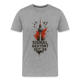 Signal Shirt - 4 MEN - Grau meliert