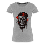 Skull Hood - 4 WOMEN - Grau meliert