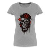 Skull Hood - 4 WOMEN - Grau meliert