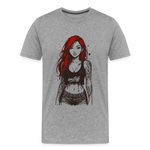 Sinner Shirt - 4 MEN - Grau meliert