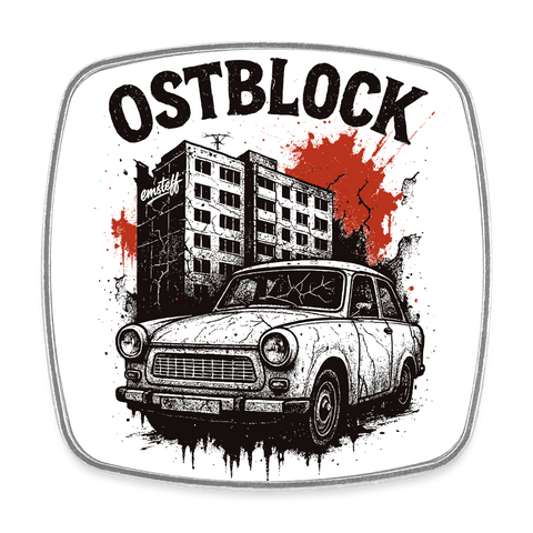 Block Magnet - Weiß