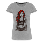 Sinner Shirt - 4 WOMEN - Grau meliert