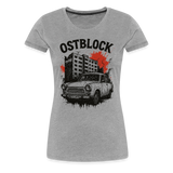 Block Shirt - 4 WOMEN - Grau meliert