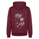 Sad Hoodie - 4 MEN - Burgunderrot