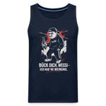 Mind Tank Top - 4 MEN - Navy