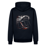 Behind Hoodie - 4 MEN - Navy