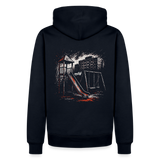 Behind Hoodie - 4 MEN - Navy