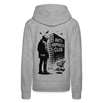 UnHappy Hoodie - 4 WOMEN - Grau meliert