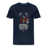 Signal Shirt - 4 MEN - Navy