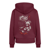 Sad Hoodie - 4 WOMEN - Burgunderrot