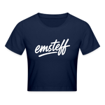 Emsteff Cropped - 4 WOMEN - Light Navy