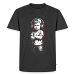 Kids Shirt - 4 MEN - Anthrazit meliert