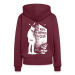 UnHappy Hoodie - 4 WOMEN - Burgunderrot