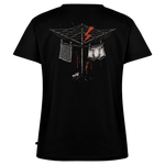 Clean V-Shirt - 4 WOMEN - Schwarz