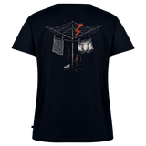 Clean V-Shirt - 4 WOMEN - Navy